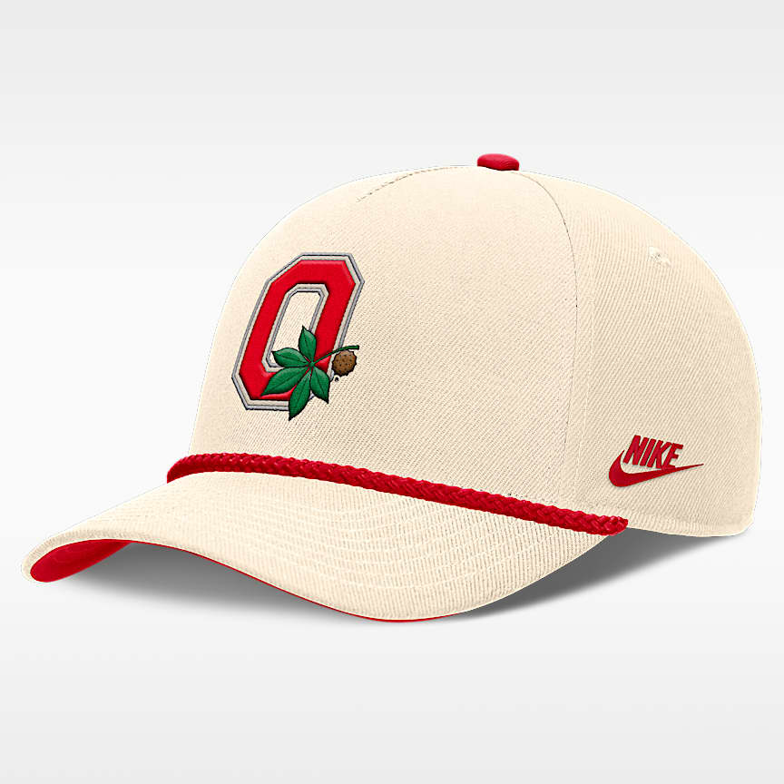 Ohio State Legacy Basketball Rise Men's Nike College Trucker